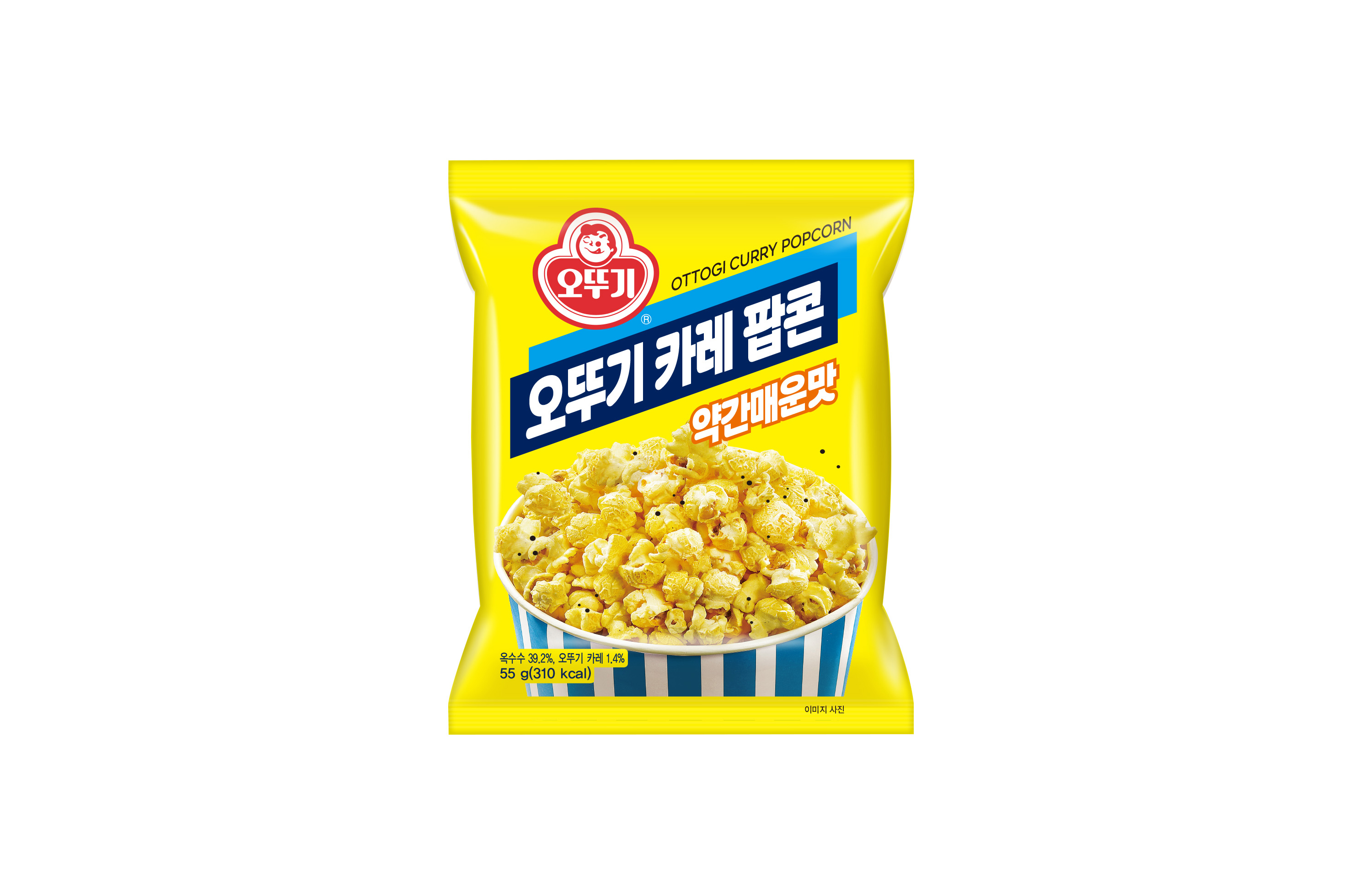 ㈜오뚜기 , 카레 풍미와 후추 매콤한 맛 살린 ' 오뚜기 카레 팝콘 ' 출시